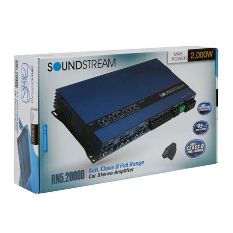 RN5.2000D Amplifier – Soundstream Technologies.